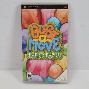 Bust-A-Move Deluxe PSP Game Complete With Case & Manual By Majesco